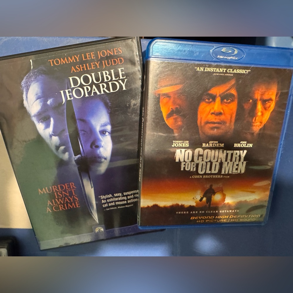 Tommy Lee Jones Movies DVD Bundle